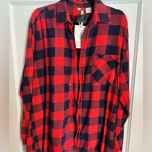 Sold Urban Renewal Flannel Top - Picture 1 of 6